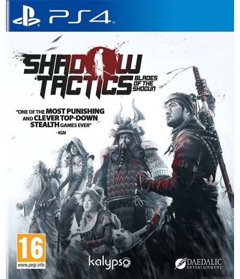 Shadow Tactics: Blades of the Shogun [PS4, русские субтитры]